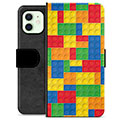 Funda Cartera Premium para iPhone 12 - Bloques