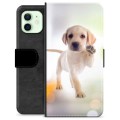 Funda Cartera Premium para iPhone 12 - Perro