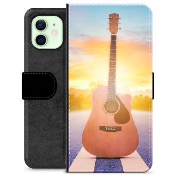 Funda Cartera Premium para iPhone 12 - Guitarra