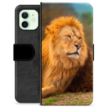 Funda Cartera Premium para iPhone 12 - León