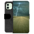 Funda Cartera Premium para iPhone 12 - Tormenta