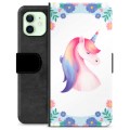 Funda Cartera Premium para iPhone 12 - Unicornio