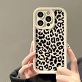 Funda de TPU con estampado de leopardo para iPhone 12 Pro - Blanca