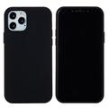 Funda de Silicona Liquid para iPhone 12 Pro Max - Negro