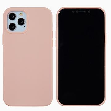 Funda de Silicona Liquid para iPhone 12 Pro Max - Rosa
