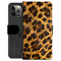 Funda Cartera Premium para iPhone 12 Pro Max - Leopardo