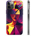 Funda de TPU para iPhone 12 Pro Max - Retrato Cubista