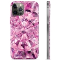 Funda de TPU para iPhone 12 Pro Max - Cristal Rosa