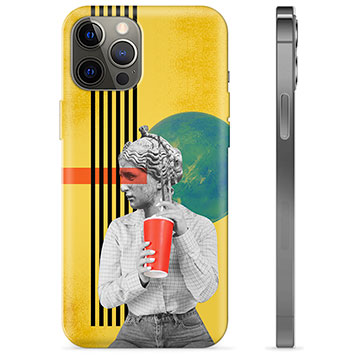 Funda de TPU para iPhone 12 Pro Max - Arte Retro