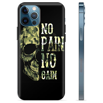 Funda de TPU para iPhone 12 Pro - No Pain, No Gain