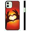Carcasa Protectora para iPhone 12 - Silueta del Corazón