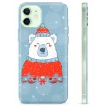 Funda de TPU para iPhone 12 - Oso de Navidad