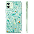 Funda de TPU para iPhone 12 - Menta Verde