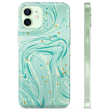 Funda de TPU para iPhone 12 - Menta Verde