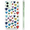 Funda de TPU para iPhone 12 - Corazones