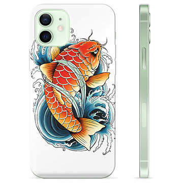 Funda de TPU para iPhone 12 - Pez Koi