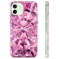 Funda de TPU para iPhone 12 - Cristal Rosa