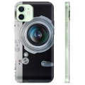 Funda de TPU para iPhone 12 - Cámara Retro