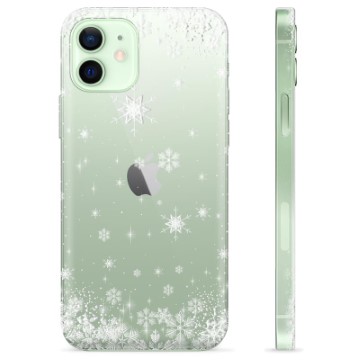 Funda de TPU para iPhone 12 - Copos de Nieve