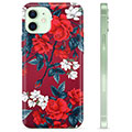 Funda de TPU para iPhone 12 - Flores Vintage