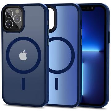 Carcasa Tech-Protect Magmat para iPhone 12/12 Pro - Compatible con MagSafe - Azul Marino