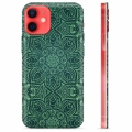 Funda de TPU para iPhone 12 mini - mandala Verde