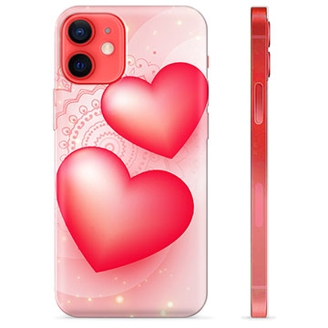 Funda de TPU para iPhone 12 mini - Amor