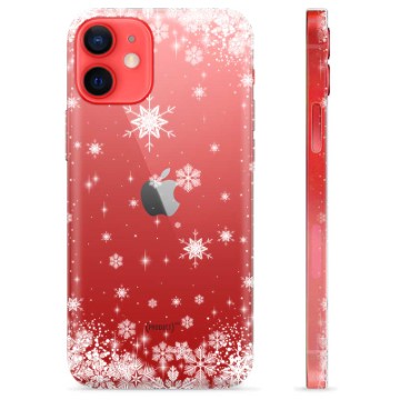 Funda de TPU para iPhone 12 mini - Copos de Nieve