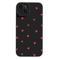 Funda delgada de TPU con diseño de corazón para iPhone 13