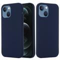 Funda de Silicona Líquida para iPhone 13 - Compatible con MagSafe - Azul Oscuro
