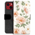 Funda Cartera Premium para iPhone 13 Mini - Floral