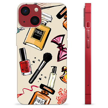 Funda de TPU para iPhone 13 Mini - Maquillaje Funda de TPU para iPhone 13 Mini - Maquillaje