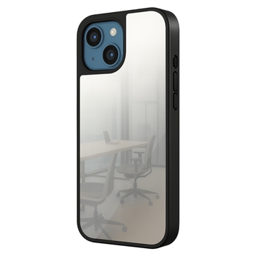 Funda espejo iPhone 13 - Compatible con MagSafe - Negro