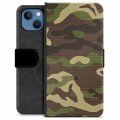 Funda Cartera Premium para iPhone 13 - Camuflaje