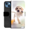 Funda Cartera Premium para iPhone 13 - Perro