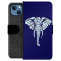 Funda Cartera Premium para iPhone 13 - Elefante