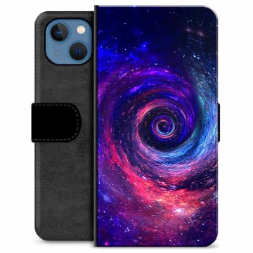 Funda Cartera Premium para iPhone 13 - Galaxia