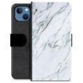 Funda Cartera Premium para iPhone 13 - Mármol