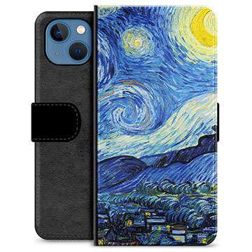 Funda Cartera Premium para iPhone 13 - Cielo Nocturno