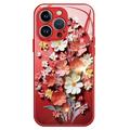 Funda híbrida iPhone 13 Pro Max Ramo de flores - Roja