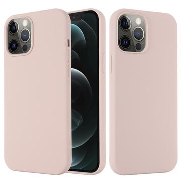 Funda de Silicona Líquida para iPhone 13 Pro Max - Compatible con MagSafe - Rosa