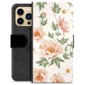 Funda Cartera Premium para iPhone 13 Pro Max - Floral