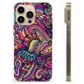 Funda de TPU para iPhone 13 Pro Max - Flores Abstractas