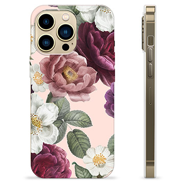 Funda de TPU para iPhone 13 Pro Max - Flores Románticas