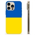 Funda de TPU para iPhone 13 Pro Max - Amarilla y azul claro
