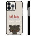 Carcasa Protectora para iPhone 13 Pro - Gato Enfadado