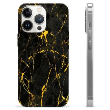 Funda de TPU para iPhone 13 Pro - Granito Dorado