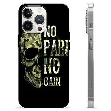 Funda de TPU para iPhone 13 Pro - No Pain, No Gain