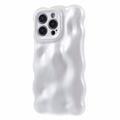 Funda TPU iPhone 13 Pro Wavy Edge Candy Bubbles - Blanca