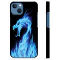 Carcasa Protectora para iPhone 13 - Dragón de Fuego Azul